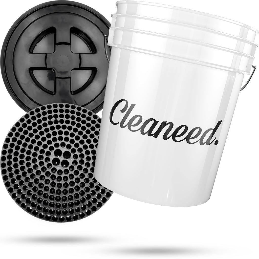 Cleaneed Premium Fortgeschrittener Auto Reinigungsset [14 Teile] Auto-Reinigungsmittel  (Ideales Allrounder Autopflege Set, [14-St. Alles für die Reinigung und  Pflege deines Autos Autowasch, Auto Putz Set)